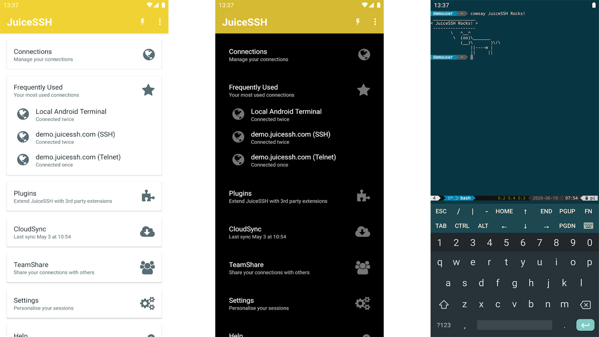 Juicessh Captura de pantalla 2021 Juicessh Captura de pantalla 2021