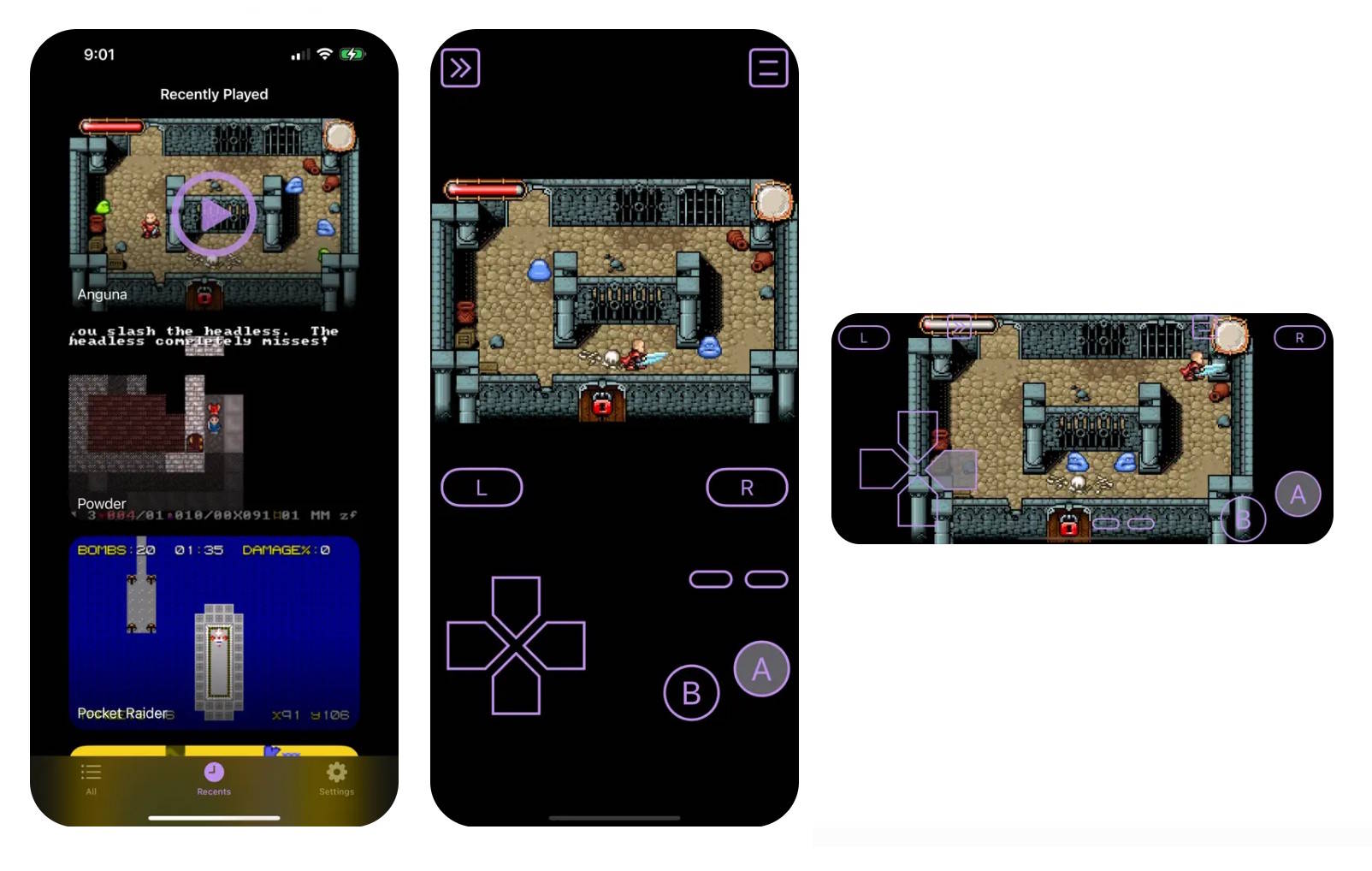 Vinculación del emulador GBA para iPhone Vinculación del emulador GBA para iPhone